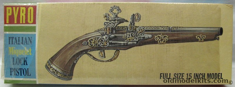 Pyro 1/1 Italian Miquelet Lock Pistol - Circa 1630-1690, C226-150 plastic model kit